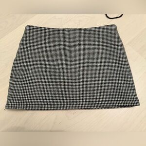 Brandy Melville Plaid Mini Skirt One Size